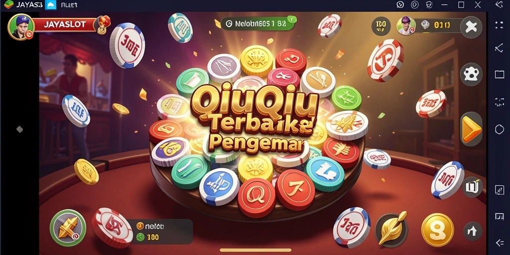 Tampilan seru gameplay QiuQiu di JAYASLOT.