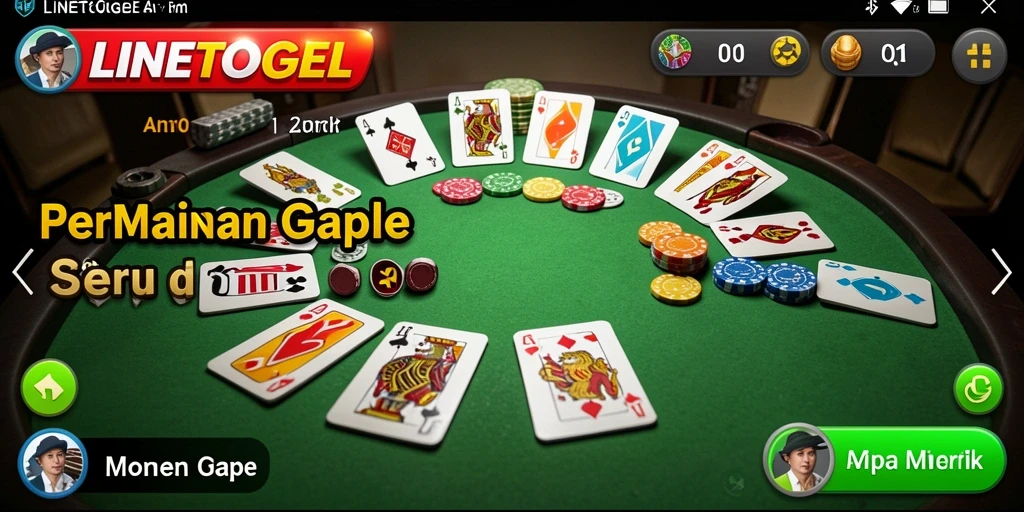Tampilan gameplay seru dan interaktif di LINETOGEL.