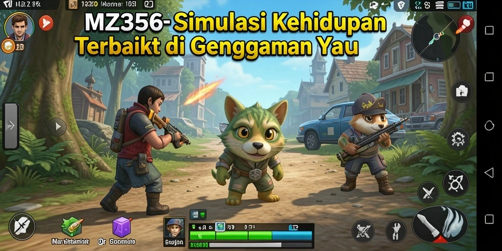 Tampilan gameplay MZ356 yang menarik dan imersif.